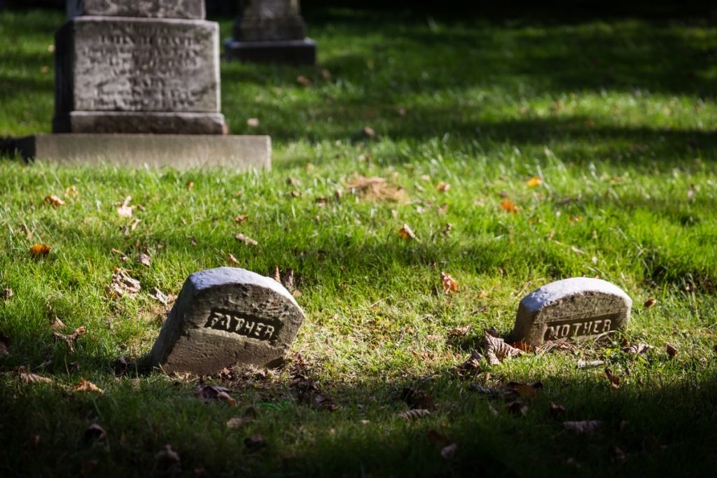 Graves at Green-Wood Cemetery