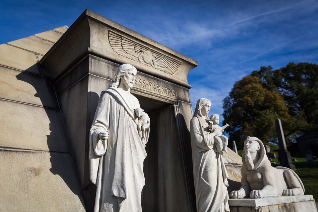 Van Ness-Parsons Mausoleum in Green-Wood Cemetery