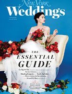 New York Magazine Weddings winter 2015 with photo by Kelly Williams
