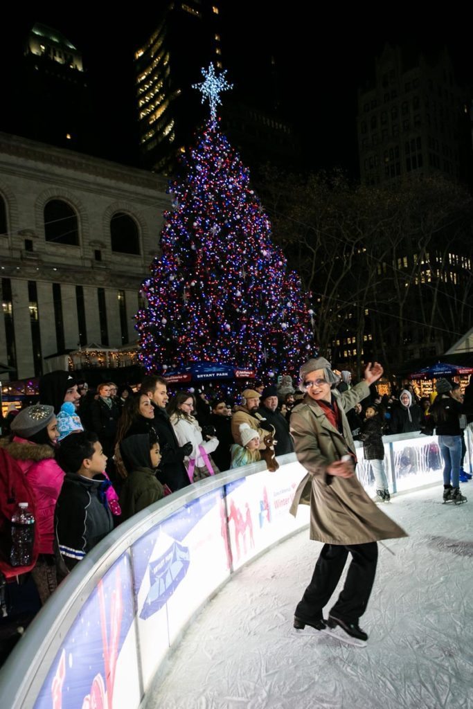 Christmas in New York City, by NYC wedding, event, and portrait photographer, Kelly Williams