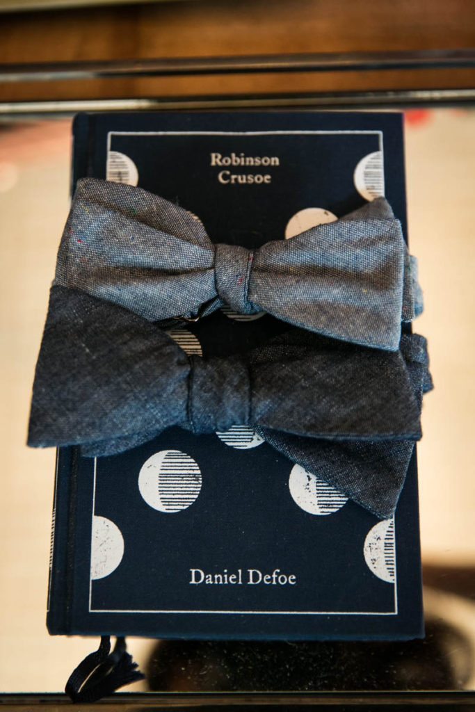 Detail of bowties for sale