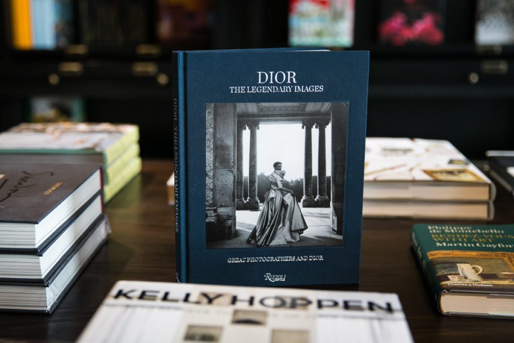 Detail of Dior book for sale at the Oxford Exchange in Tampa, Florida