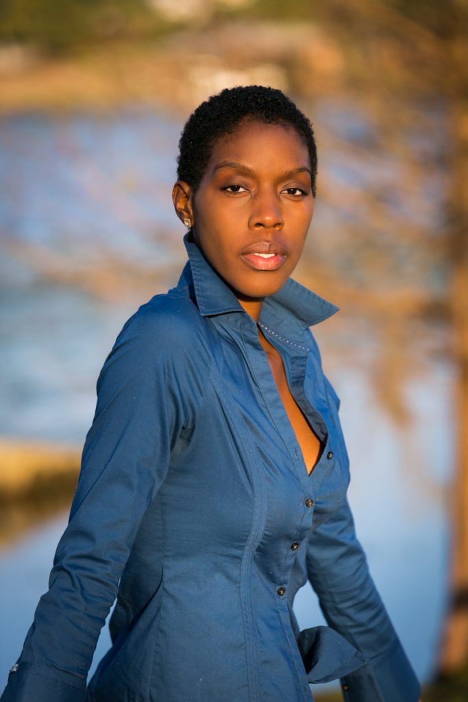 A photo by NYC headshot photographer, Kelly Williams, to accompany an article on modeling headshot tips