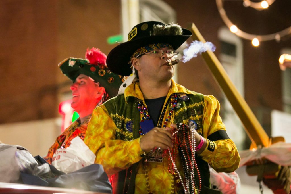 Photo from the 2015 Ybor City Knight Parade in Tampa, by NYC photojournalist, Kelly Williams