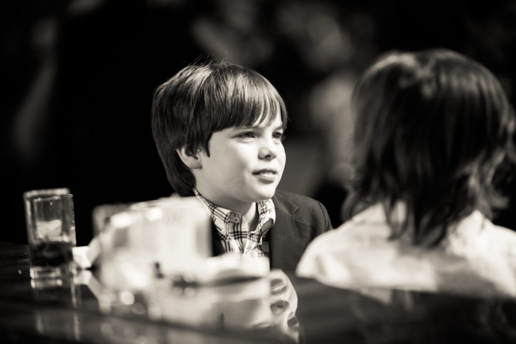 Candid photo from a Brooklyn bar mitzvah at 26 Bridge, by Brooklyn bar mitzvah photographer, Kelly Williams