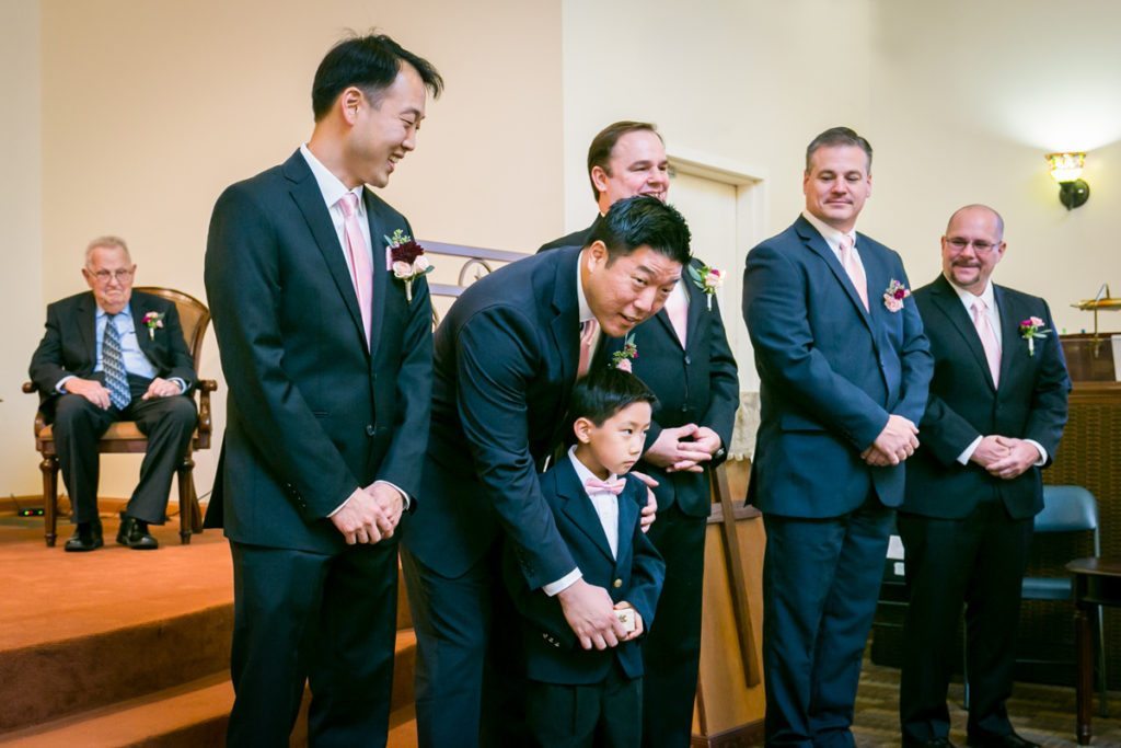 Ceremony photos, by Douglaston Manor wedding photographer, Kelly Williams