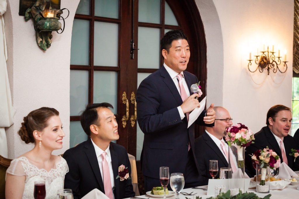 Toast photos, by Douglaston Manor wedding photographer, Kelly Williams