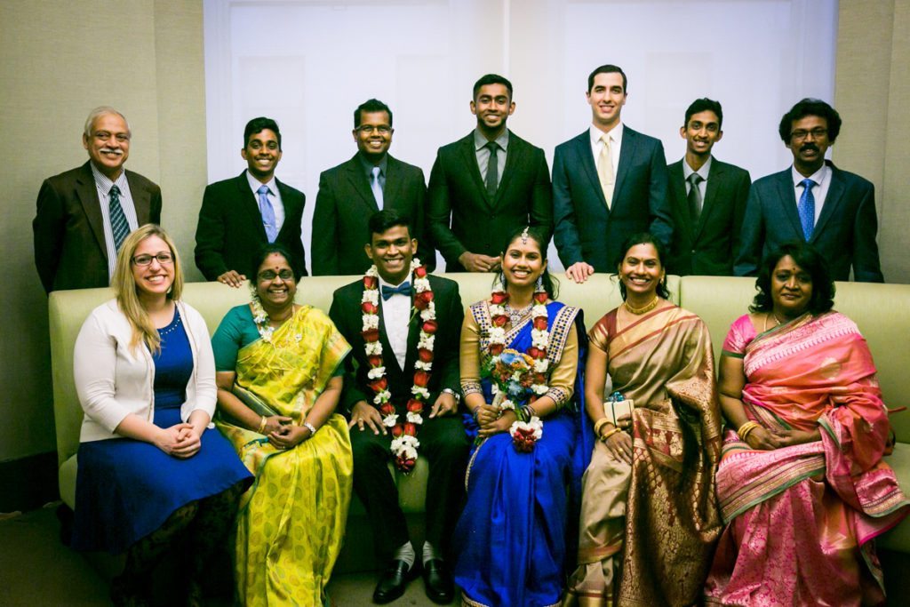 A Sri Lankan couple gets married at the Manhattan Marriage Bureau, by NYC City Hall Indian wedding photographer, Kelly Williams