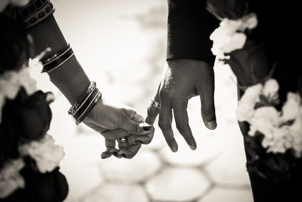 A Sri Lankan couple gets married at the Manhattan Marriage Bureau, by NYC City Hall Indian wedding photographer, Kelly Williams