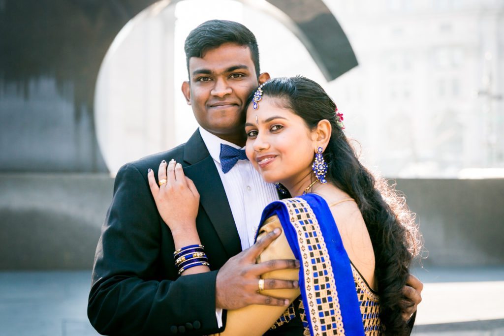 A Sri Lankan couple gets married at the Manhattan Marriage Bureau, by NYC City Hall Indian wedding photographer, Kelly Williams