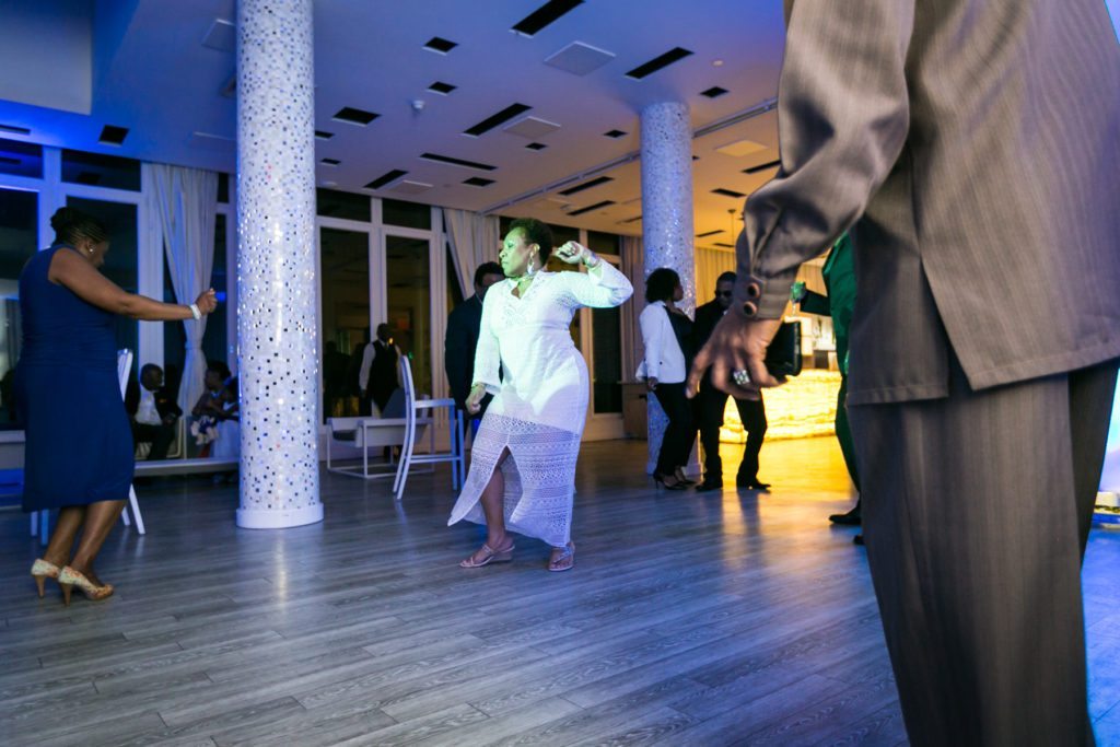 Dancing at an Allegria Hotel party by NYC event photojournalist, Kelly Williams