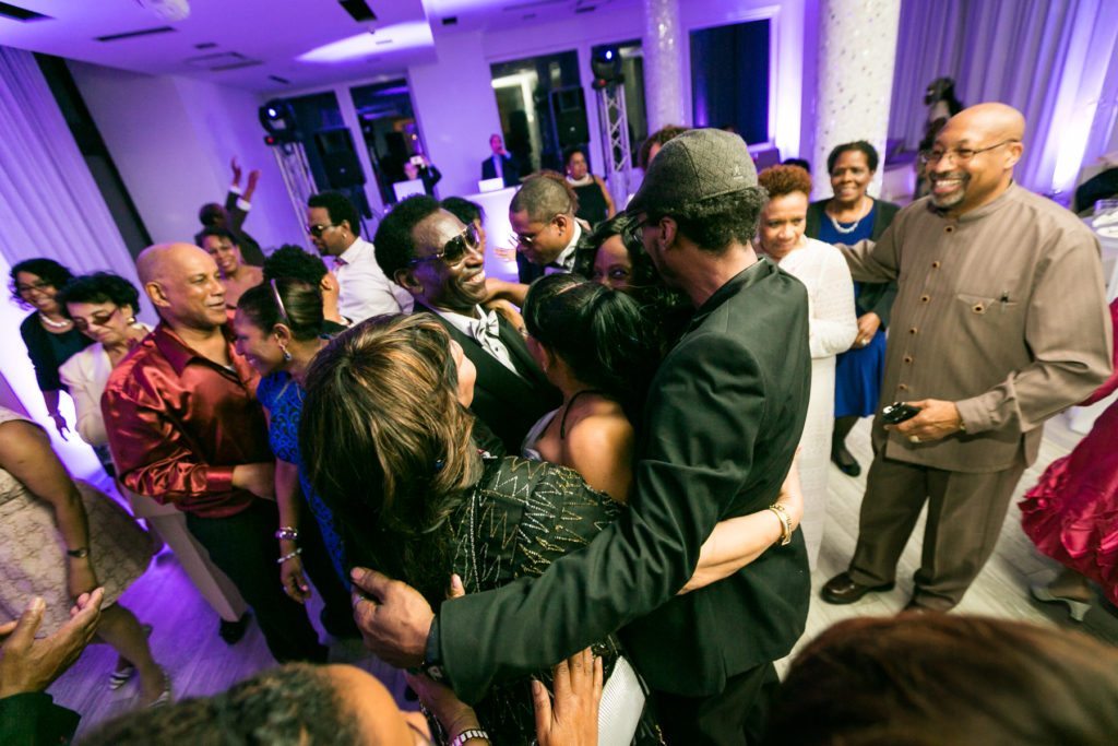 Dancing at an Allegria Hotel party by NYC event photojournalist, Kelly Williams