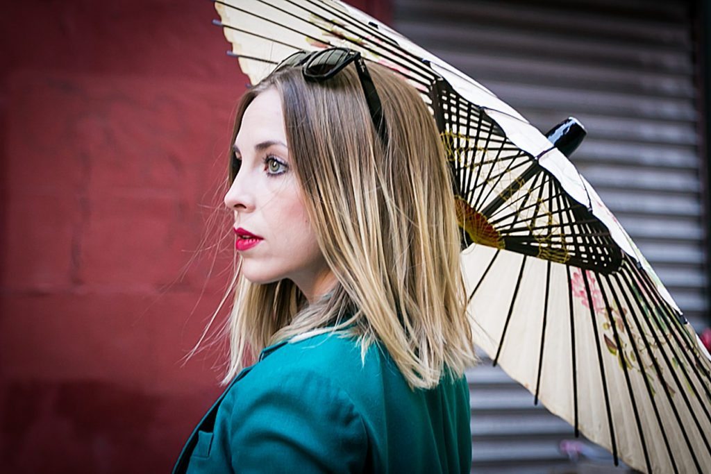 Chinatown fashion shoot by NYC photographer, Kelly Williams