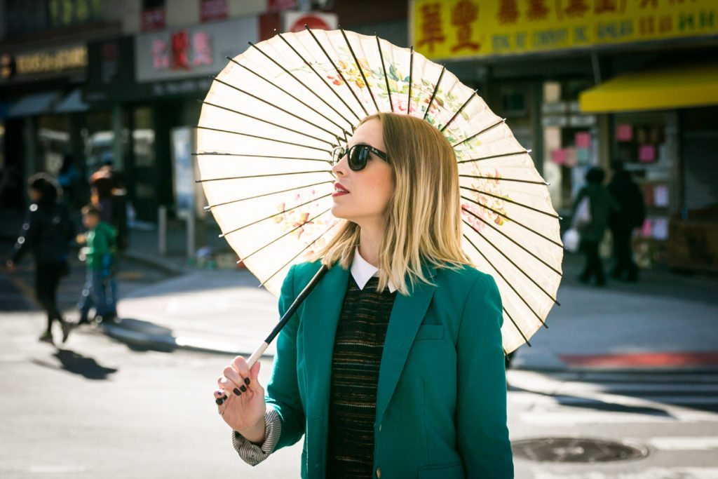 Chinatown fashion shoot by NYC photographer, Kelly Williams