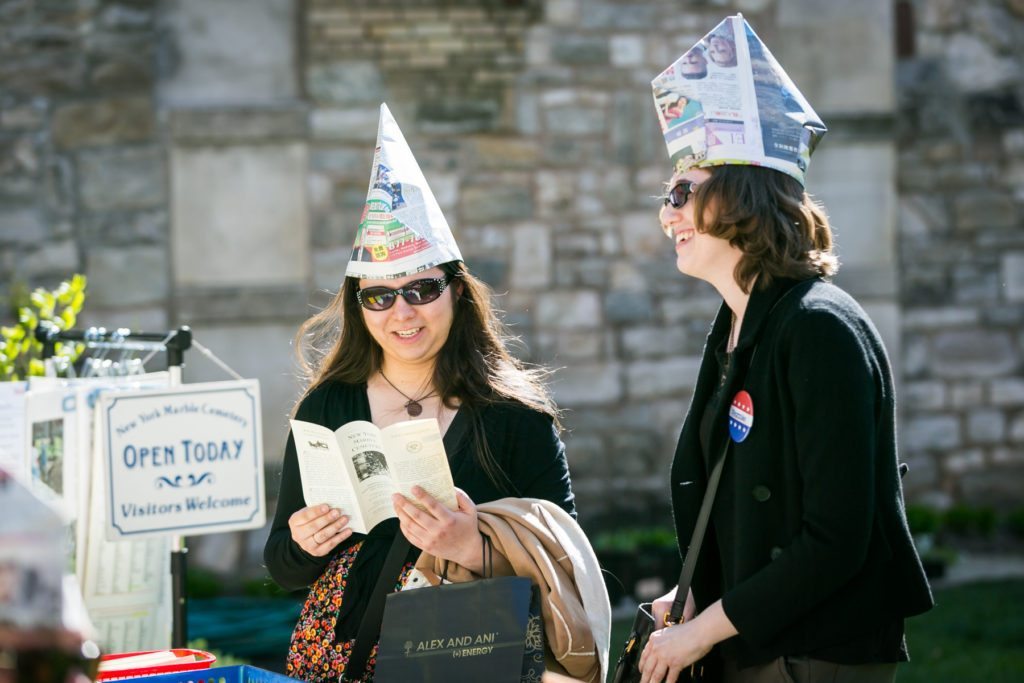 New York Marble Cemetery Garden Party hosted by Atlas Obscura by NYC photojournalist, Kelly Williams