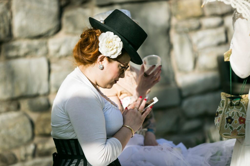 New York Marble Cemetery Garden Party hosted by Atlas Obscura by NYC photojournalist, Kelly Williams