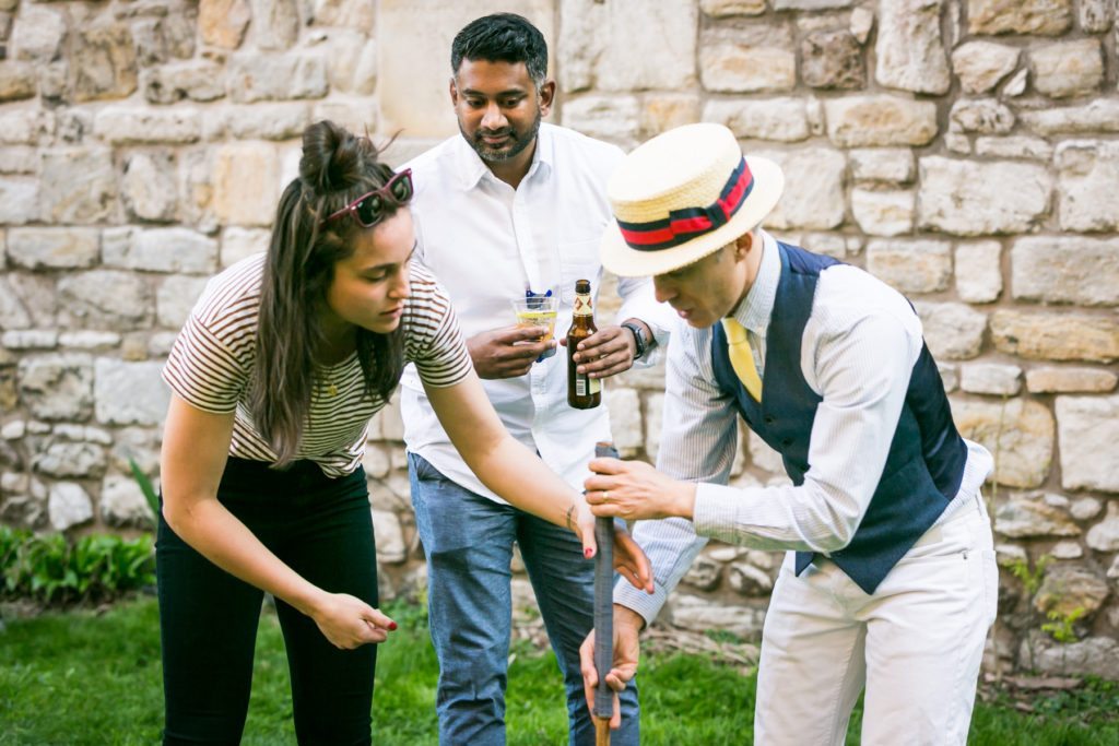 New York Marble Cemetery Garden Party hosted by Atlas Obscura by NYC photojournalist, Kelly Williams