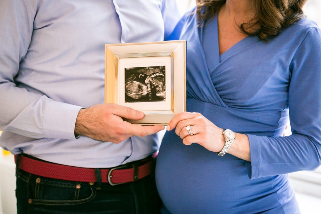 Baby sonogram by photojournalistic maternity photographer, Kelly Williams