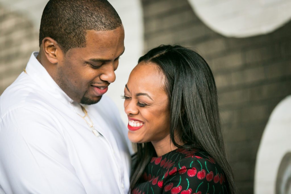 Brooklyn Bridge Park engagement photos by Brooklyn engagement photographer, Kelly Williams