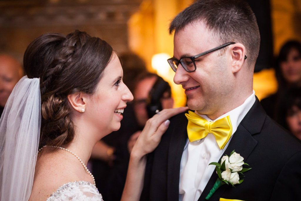 First dance at a Columbus Citizens Foundation wedding by NYC wedding photojournalist, Kelly Williams