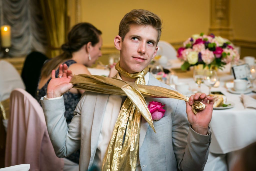 Guests at a Columbus Citizens Foundation wedding by NYC wedding photojournalist, Kelly Williams