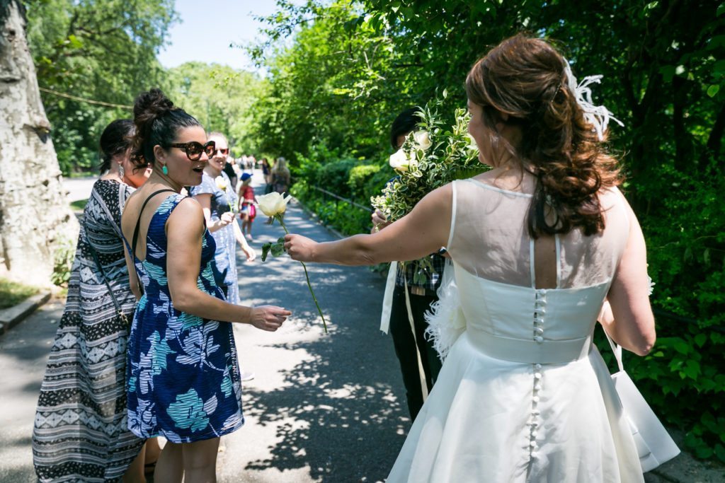 Ladies Pavilion wedding ceremony by NYC wedding photojournalist, Kelly Williams