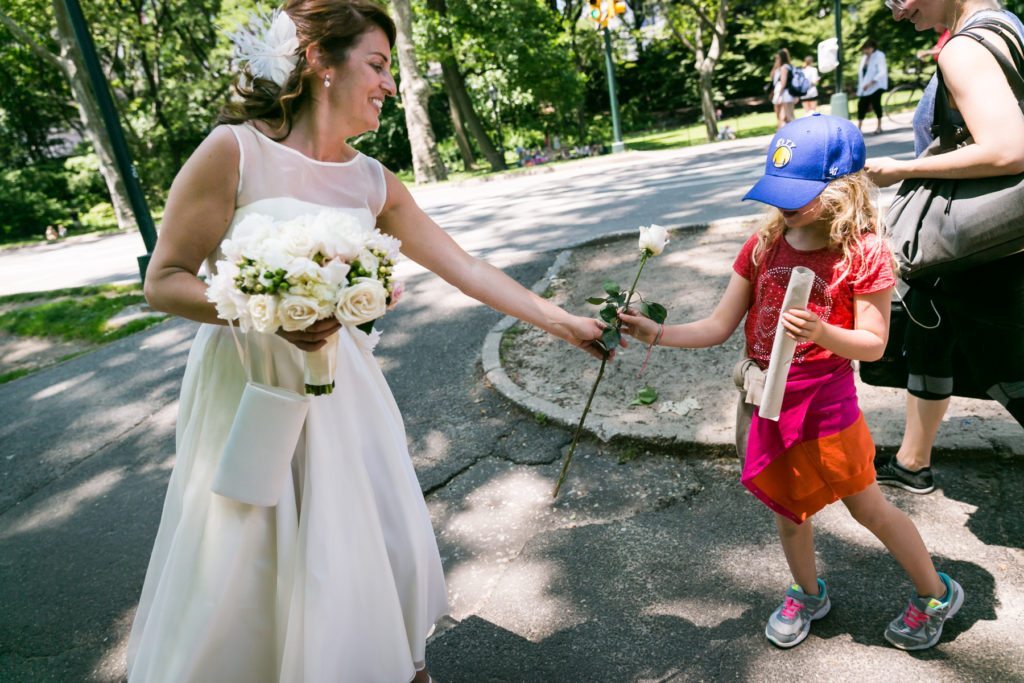 Ladies Pavilion wedding ceremony by NYC wedding photojournalist, Kelly Williams