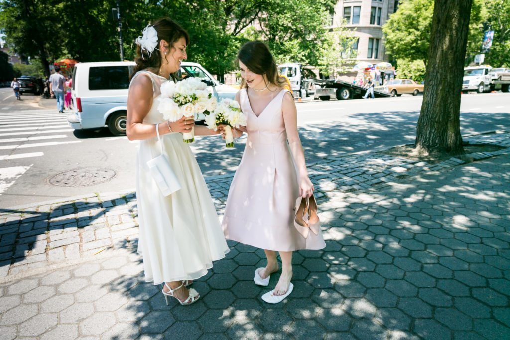 Ladies Pavilion wedding ceremony by NYC wedding photojournalist, Kelly Williams