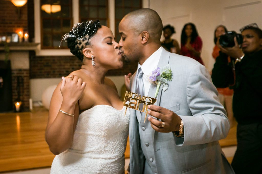 Picnic House wedding portrait for an article on 'How I edit photos' by NYC wedding photojournalist, Kelly Williams