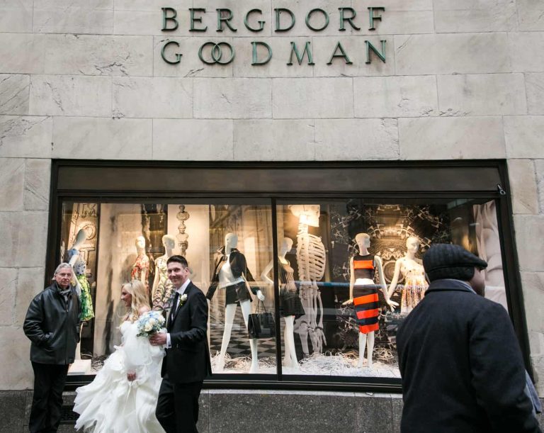 A Chic Bergdorf Goodman Wedding Reception