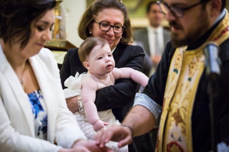 Little Penelope’s Greek Orthodox Baptism Photos