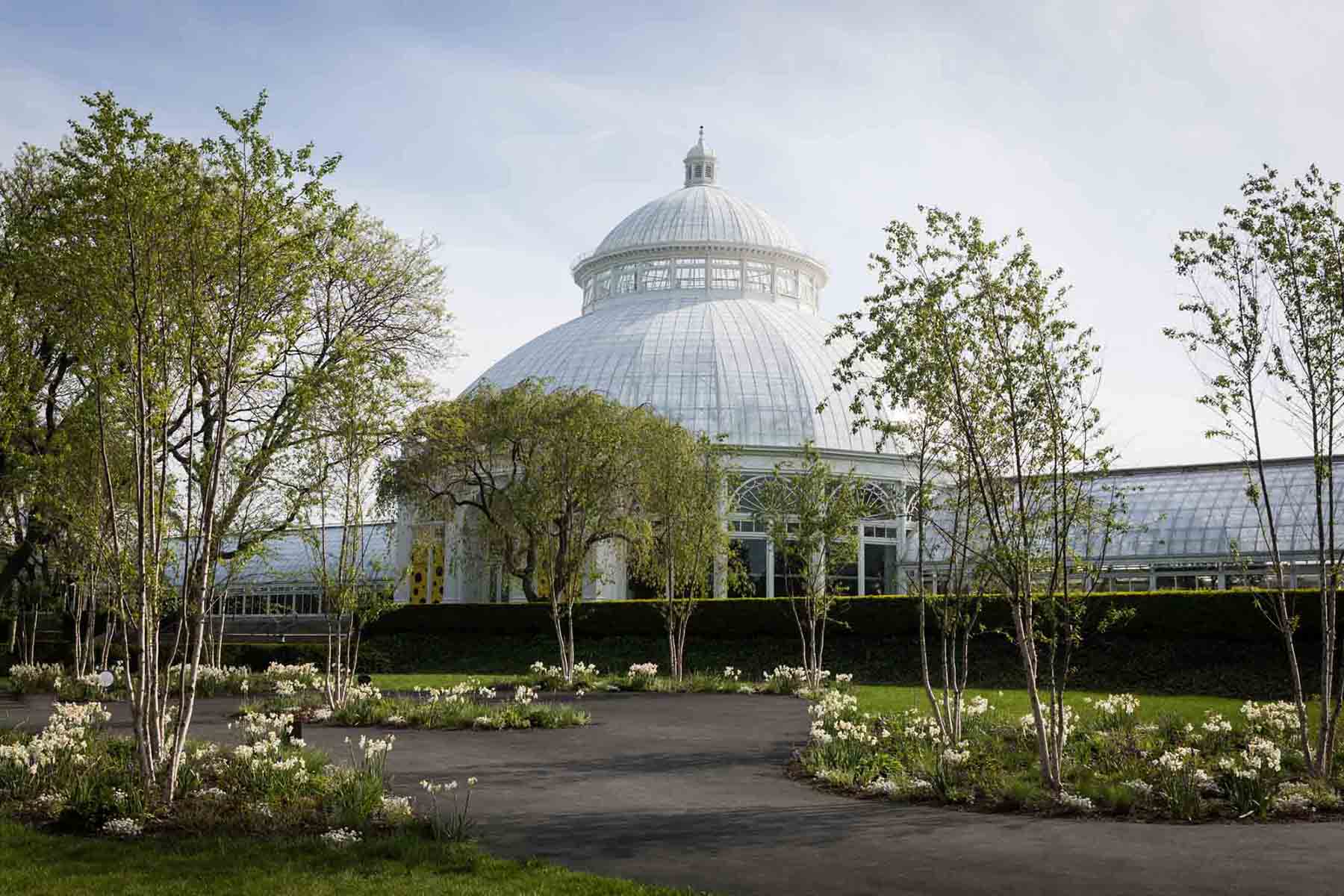 The Haupt Conservatory at the New York Botanical Garden