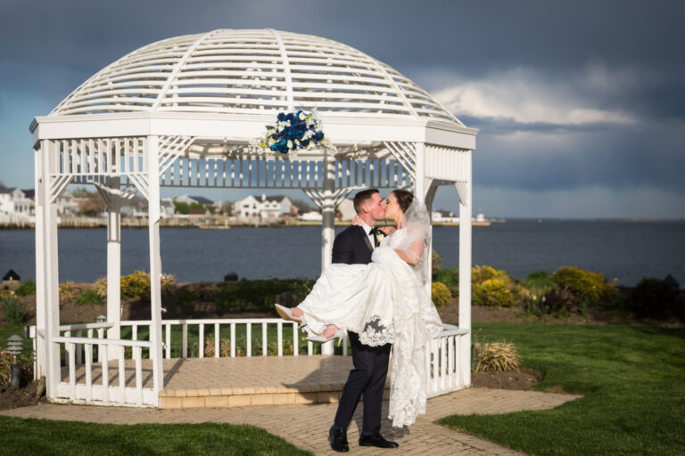Riviera Waterfront Mansion Wedding Photos – Rachel & Nick