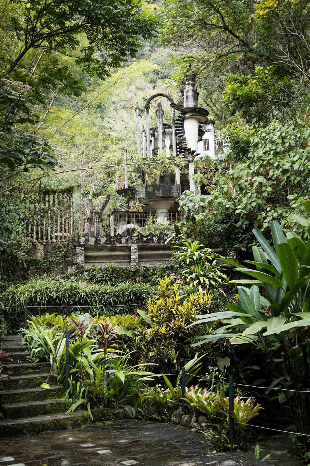 The garden and Surrealist structures of Los Pozas in Xilitla, Mexico