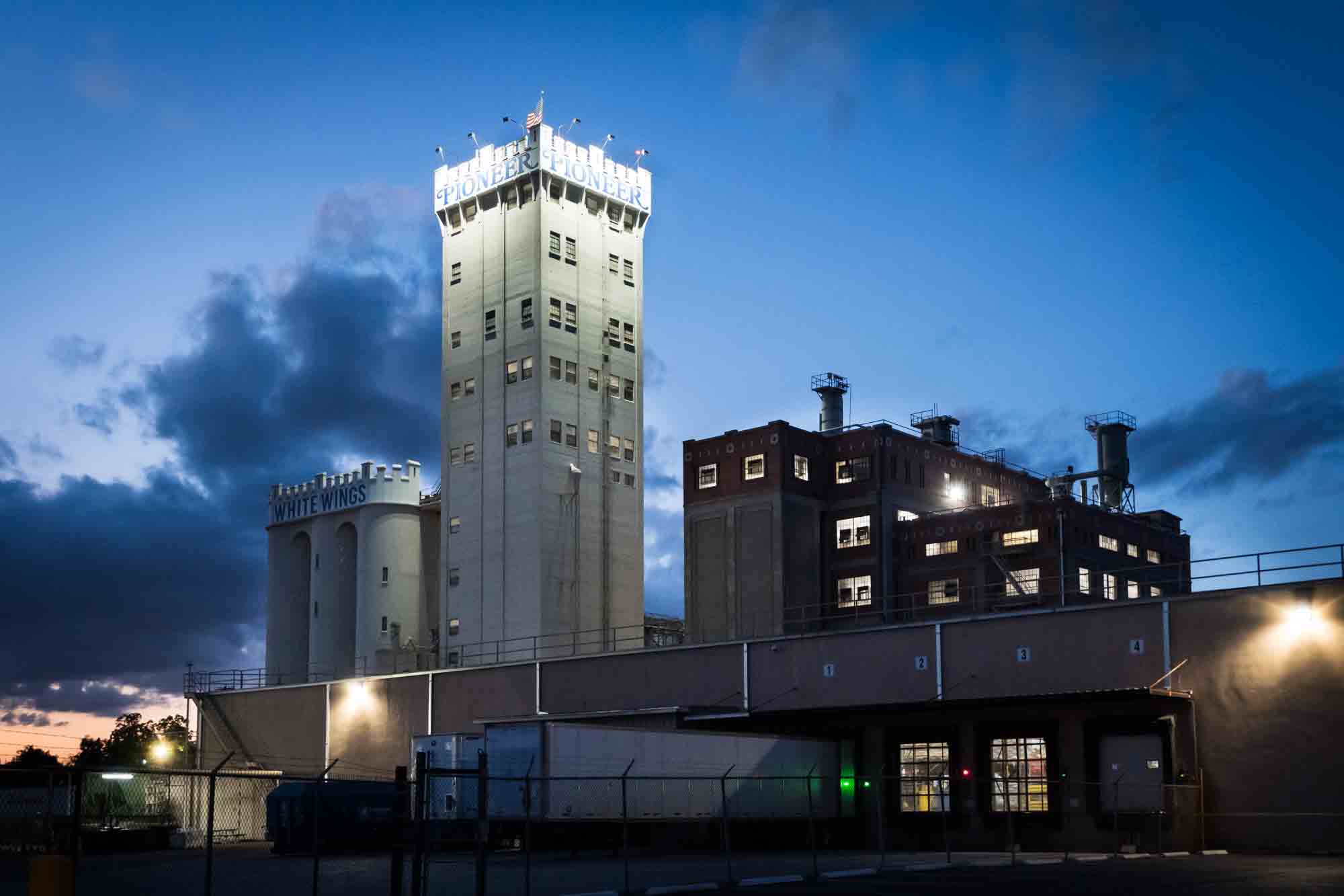 Pioneer flour mill in Southtown neighborhood in San Antonio