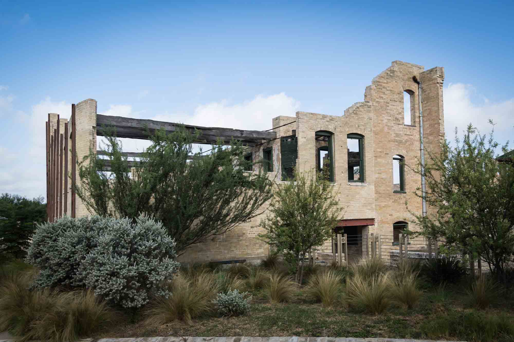 Hot Wells Hotel Ruins in San Antonio