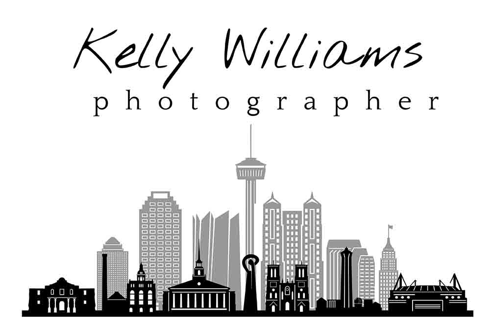 Logo of San Antonio wedding and family photographer, Kelly Williams