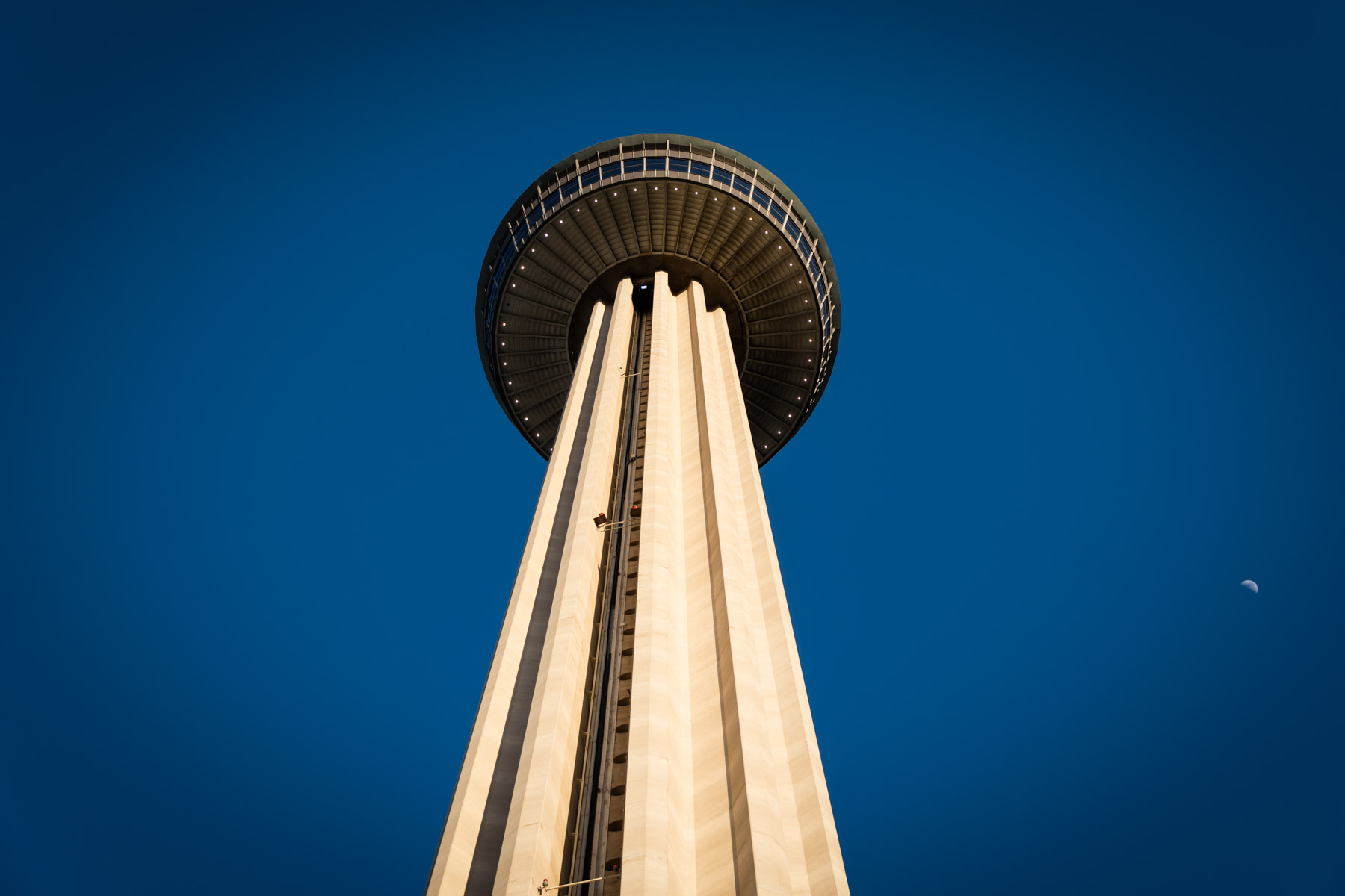 View from ground of the Tower of the Americas