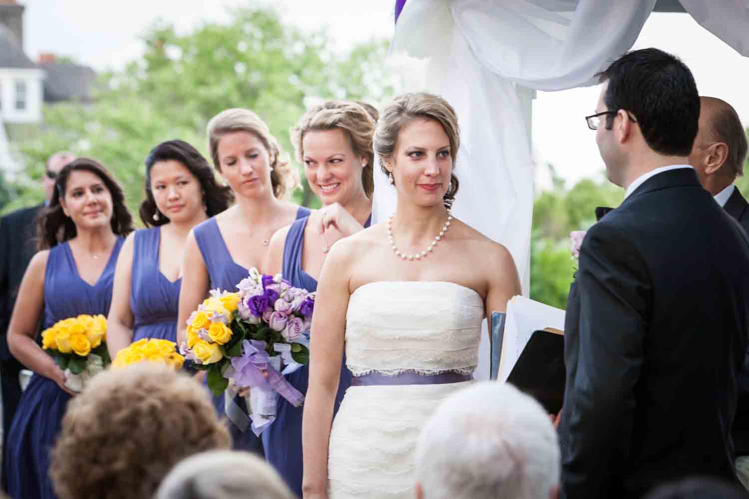 A Davenport Mansion Wedding | Waterfront Ceremony, Moonlit Reception