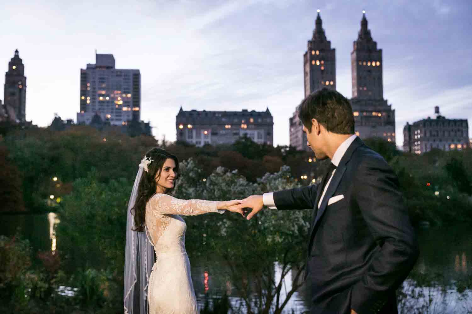 A Loeb Boathouse Wedding Central Park Wedding with Brazilian Flair